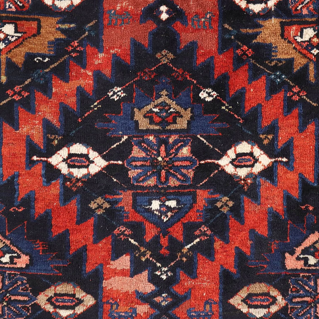 Caucasian wool Kazak rug 3