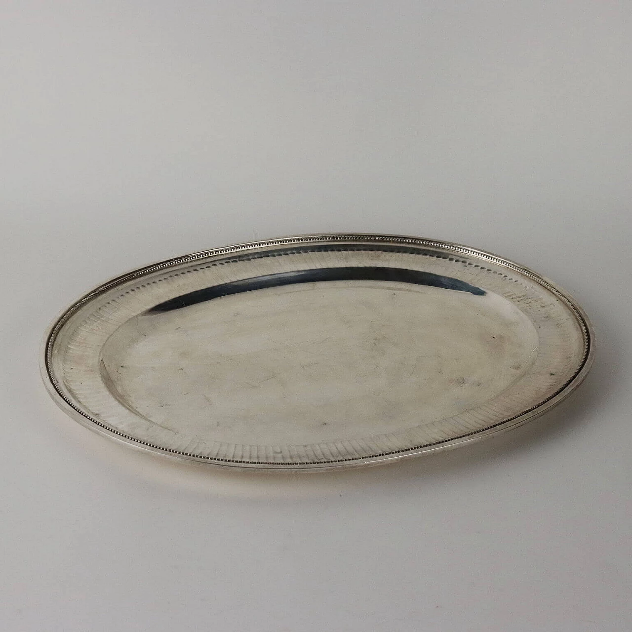 Silver tray by Giovanni Mascheroni, 1970s 6