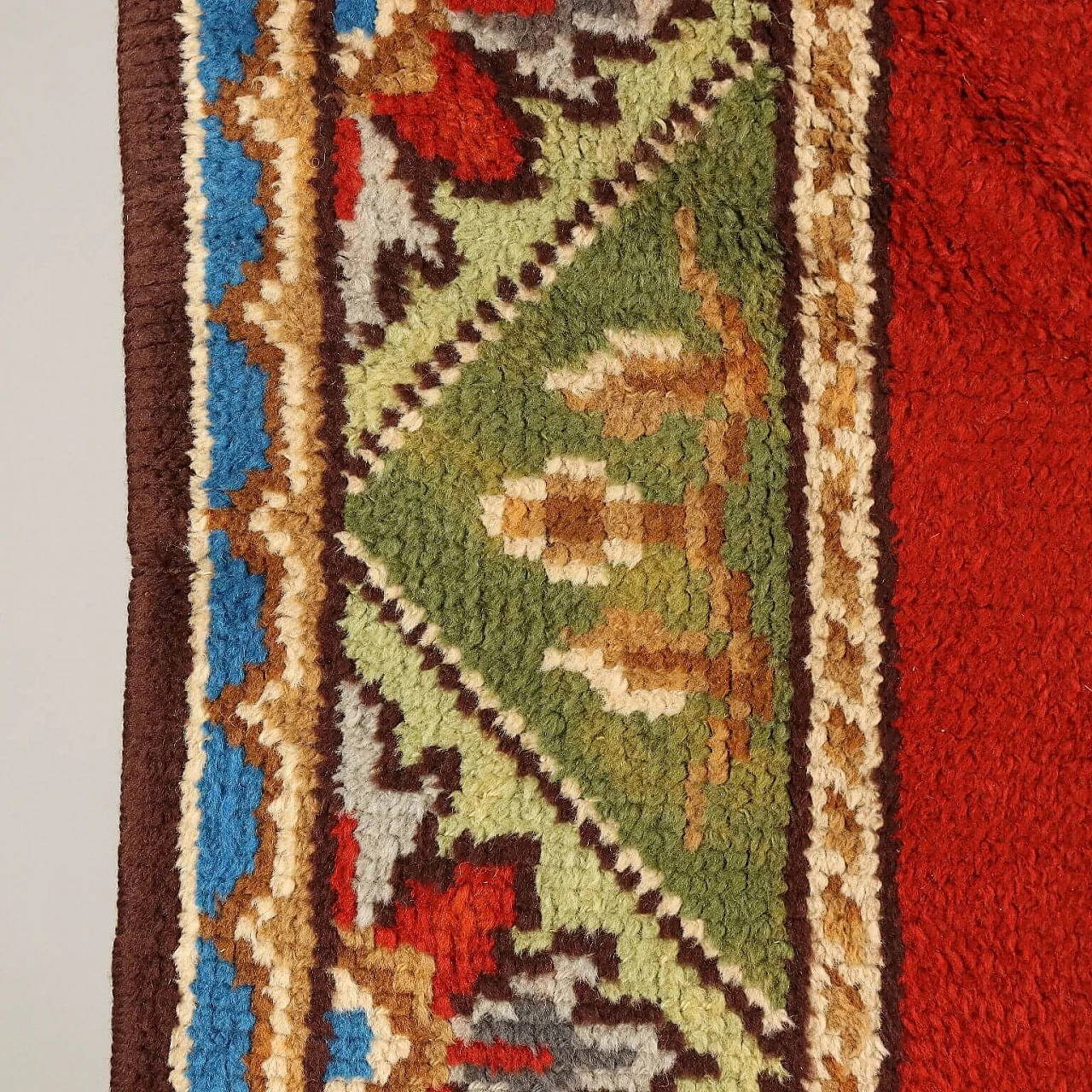 Tappeto Ushak turco in lana, anni '90 6