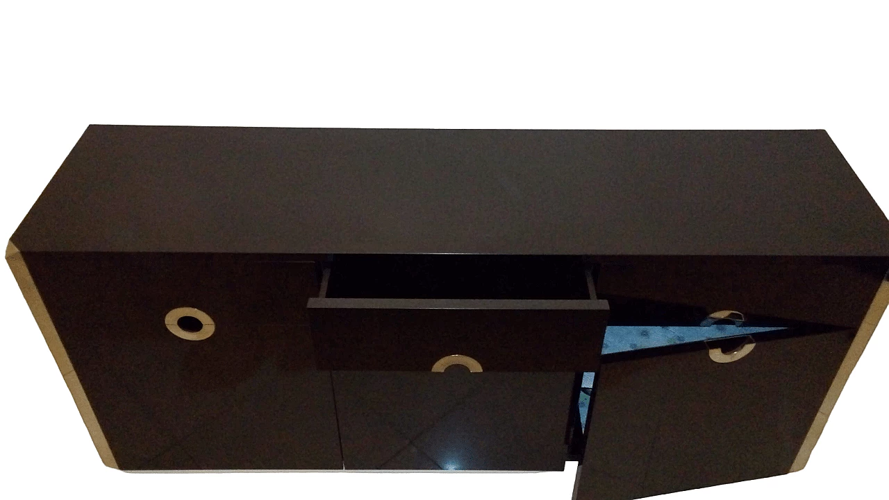 Credenza vintage,  Willy Rizzo per Mario Sabot, anni '70 7