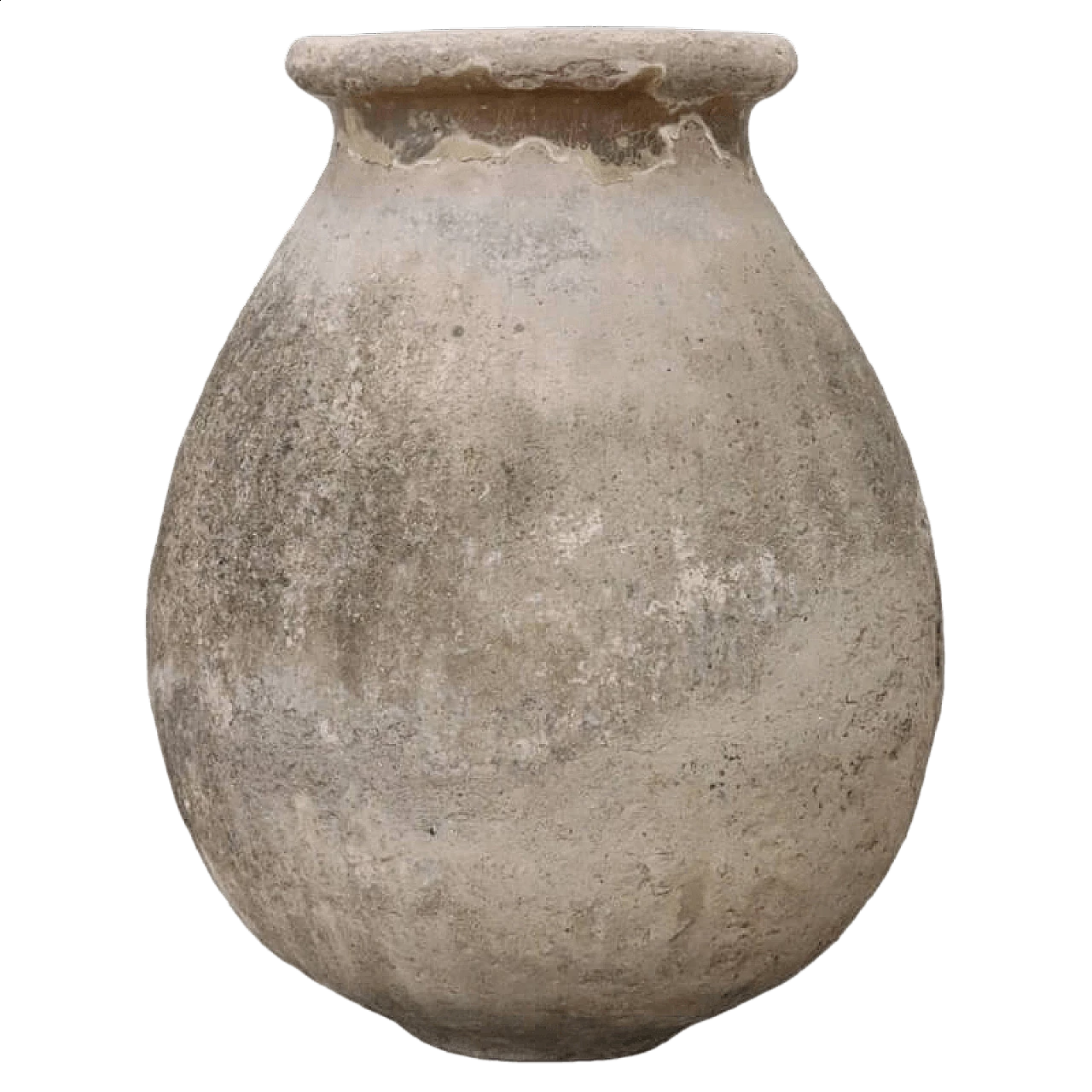 Giara ligure in terracotta da giardino, '800 10