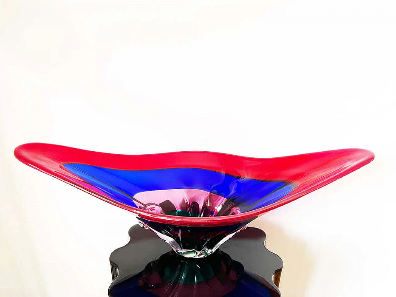 Multicolored Murano glass centerpiece, 1960s 1
