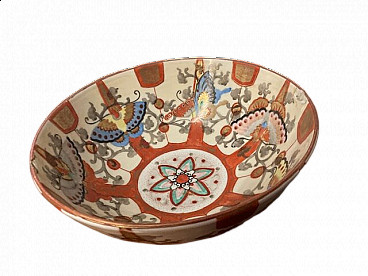 Japanese ceramic plate with gold trim, 19th century