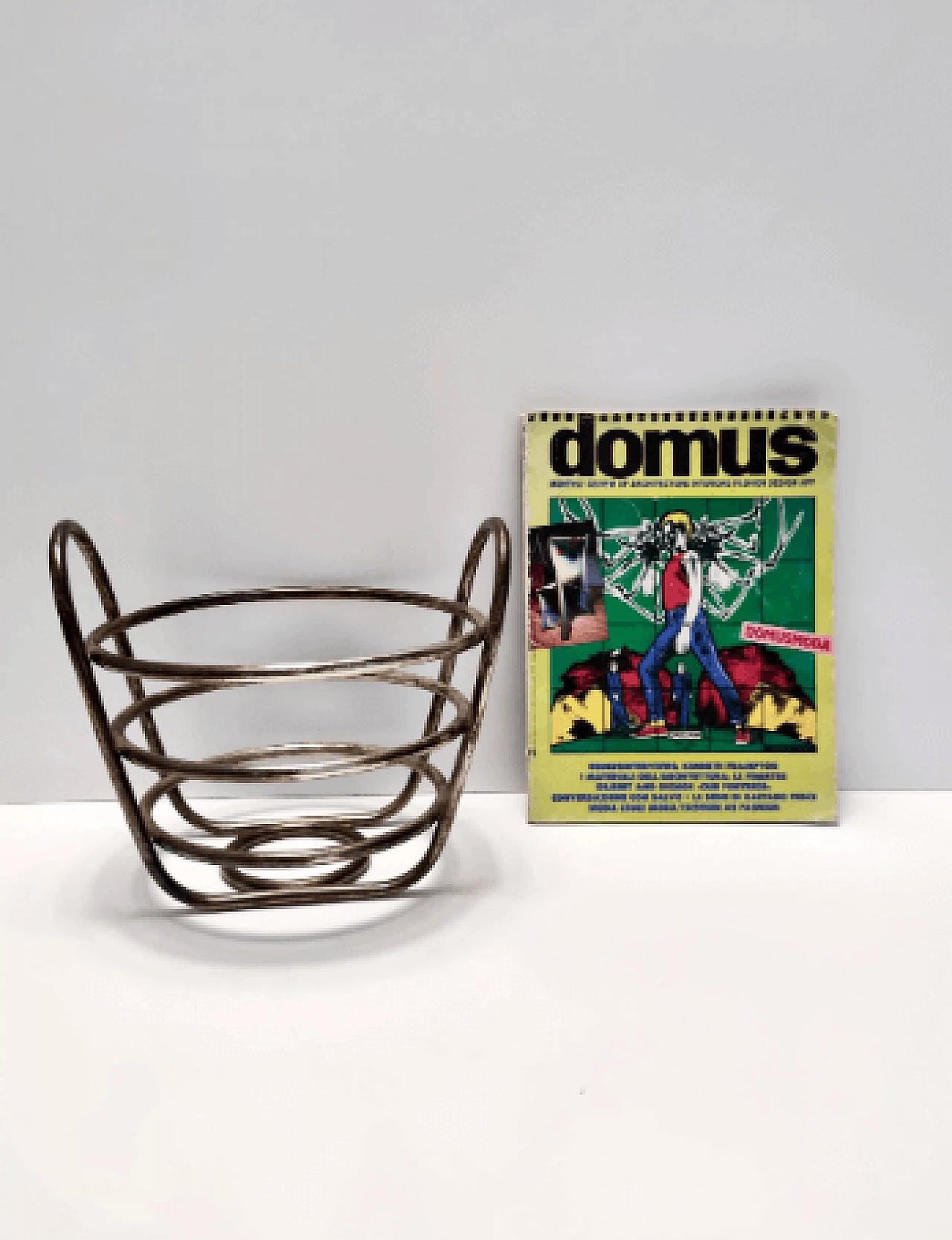 Cestino portafrutta in metallo placcato Sheffield di Lino Sabattini, anni '70 3