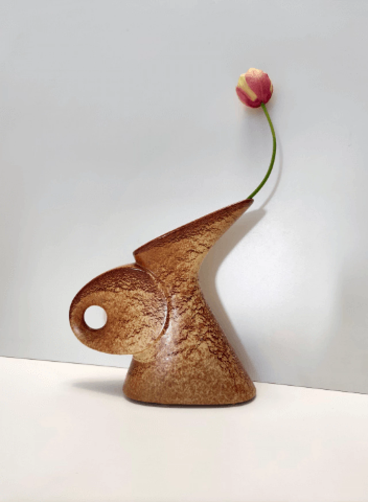 Glazed ceramic vase by Giovanni Bertoncello for Schiavon, 1970s 2