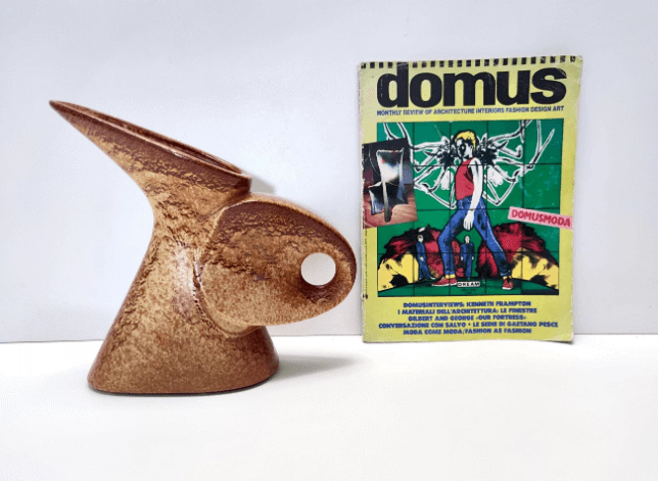 Glazed ceramic vase by Giovanni Bertoncello for Schiavon, 1970s 3