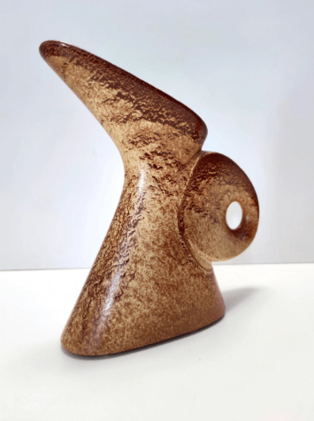 Glazed ceramic vase by Giovanni Bertoncello for Schiavon, 1970s 5