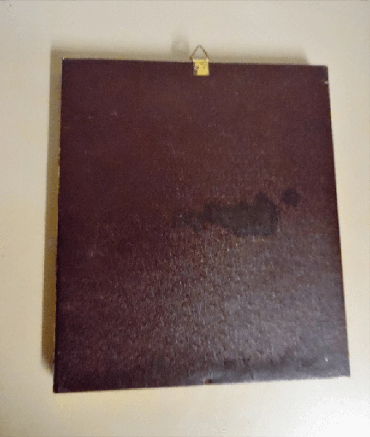 A. Losi, landscape with figure, miniature painting, late 19th century 4