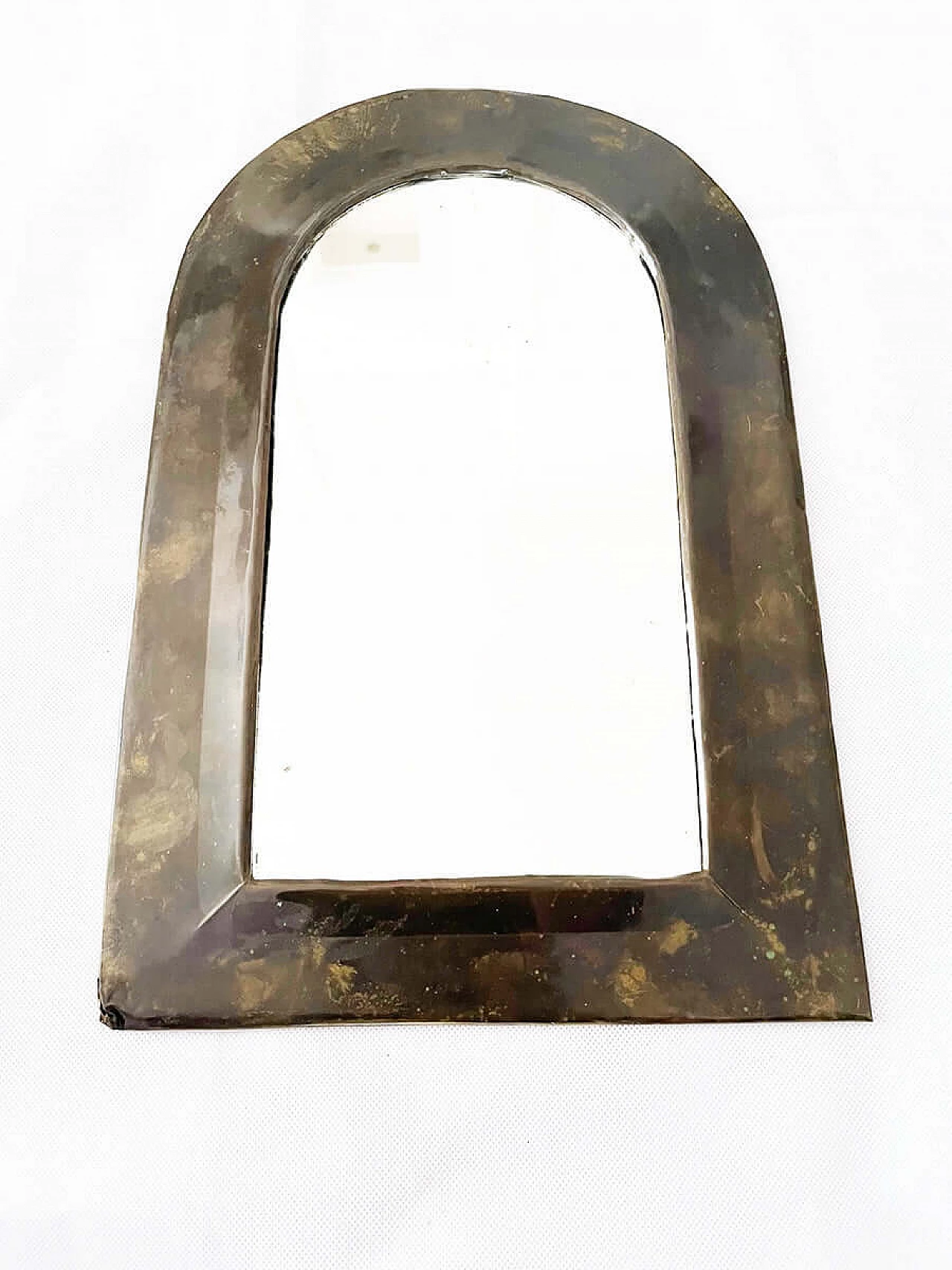 Mirror with brass frame, 1940s 1