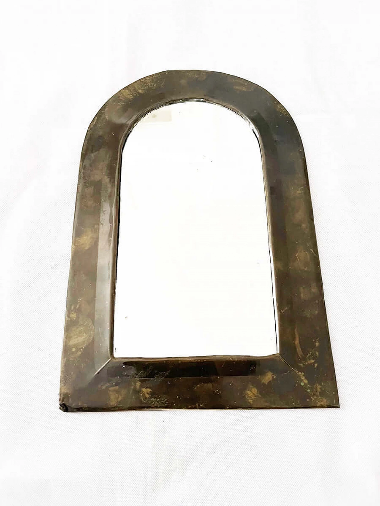 Mirror with brass frame, 1940s 2