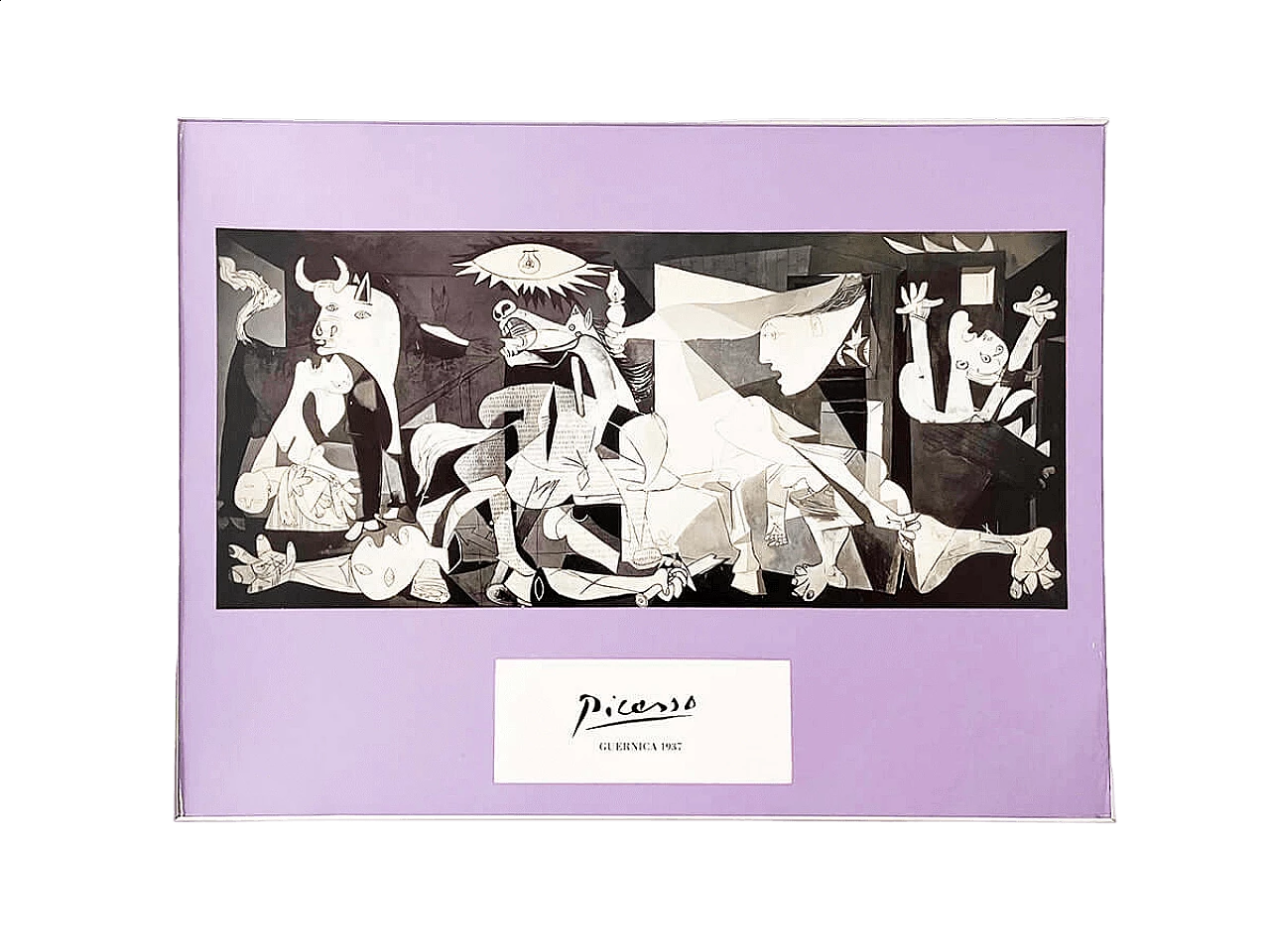 Poster of Guernica by Pablo Picasso, 1937 4