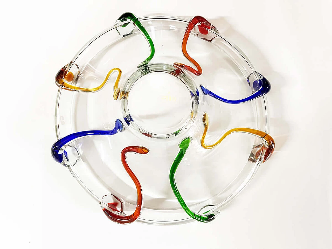 Ciotola in vetro di Murano di Sim, anni '80 2