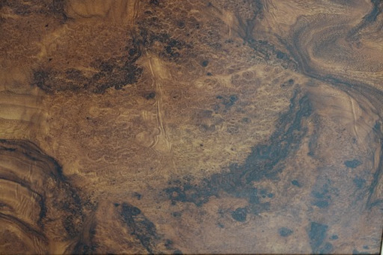 Briar-root, glass and gilded aluminum display counter, 1970s 20