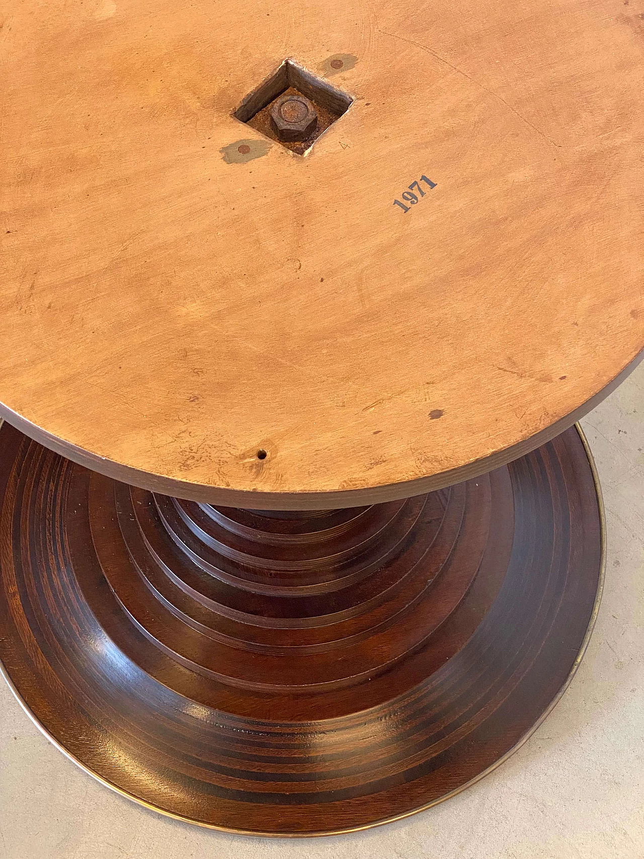 Rosewood 180 table by Carlo De Carli for Sormani, 1970s 8