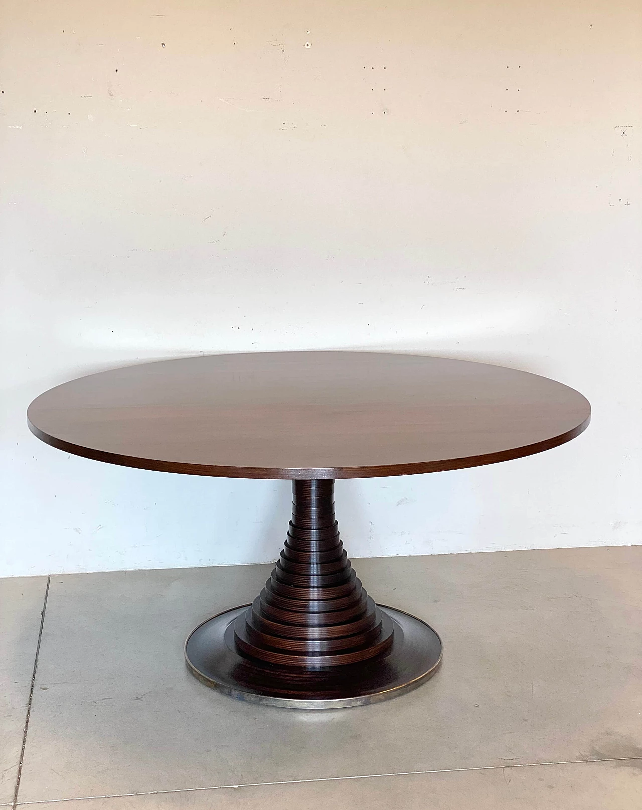 Rosewood 180 table by Carlo De Carli for Sormani, 1970s 12