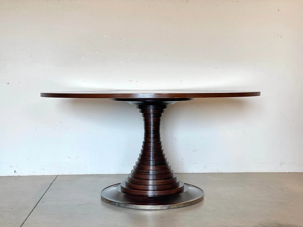Rosewood 180 table by Carlo De Carli for Sormani, 1970s 15
