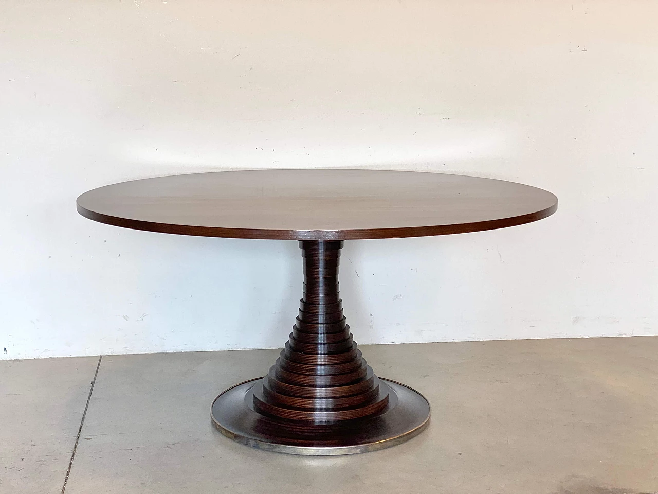 Rosewood 180 table by Carlo De Carli for Sormani, 1970s 17