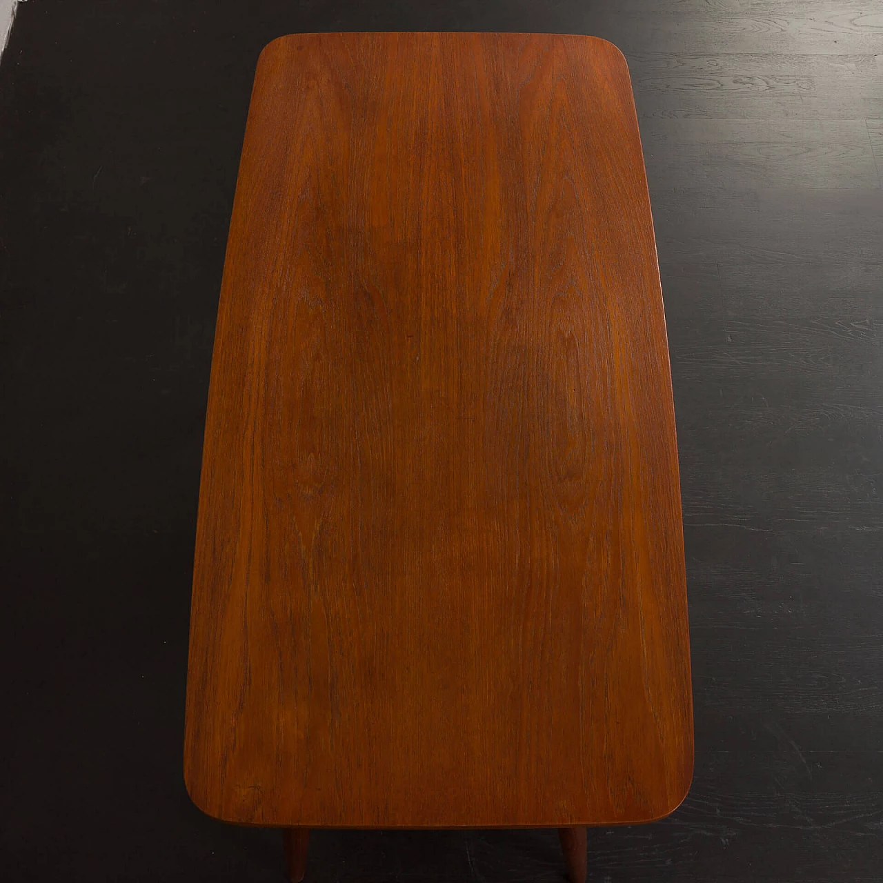 Danish teak desk by Gunnar Nielsen for Tibergaard, 1960s 14