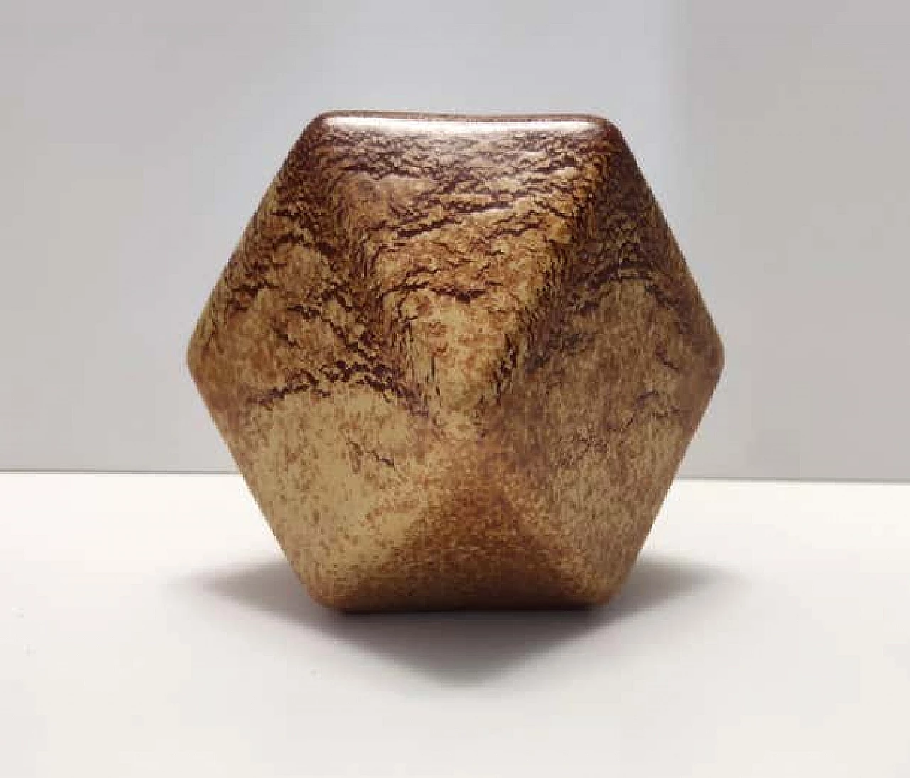 Portapenne postmoderno in ceramica smaltata di Giovanni Bertoncello per Schiavon, anni '70 1