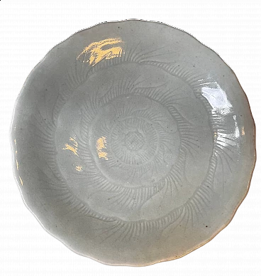 Piatto piccolo in ceramica Celadon, fine '800