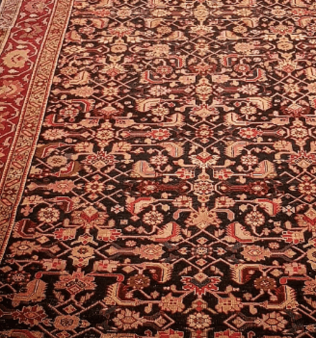 Tappeto Gharabagh caucasico, inizio '800 4