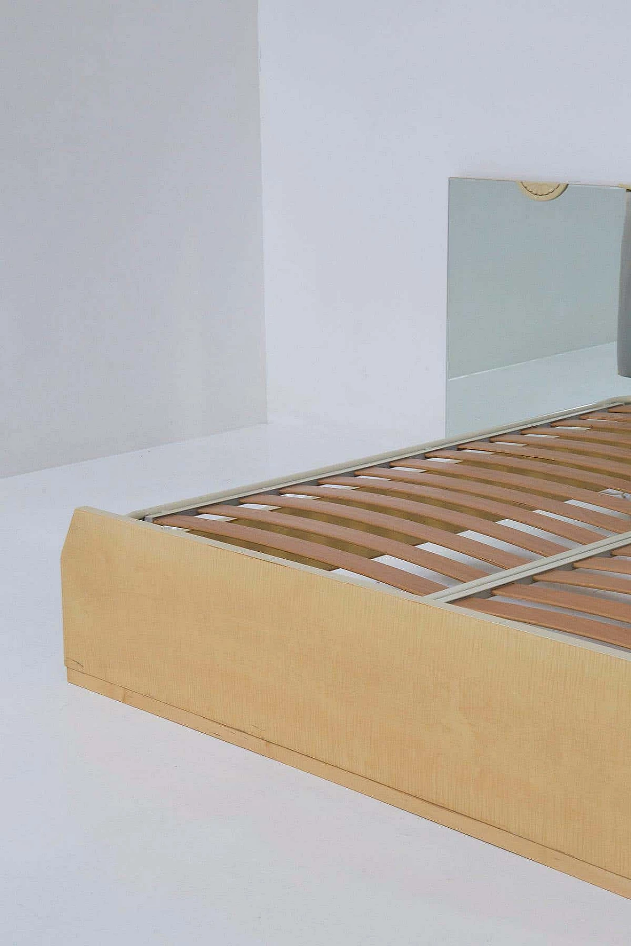 Letto matrimoniale con specchi attribuito a Giovanni Gariboldi per Gina Lollobrigida, anni '50 3