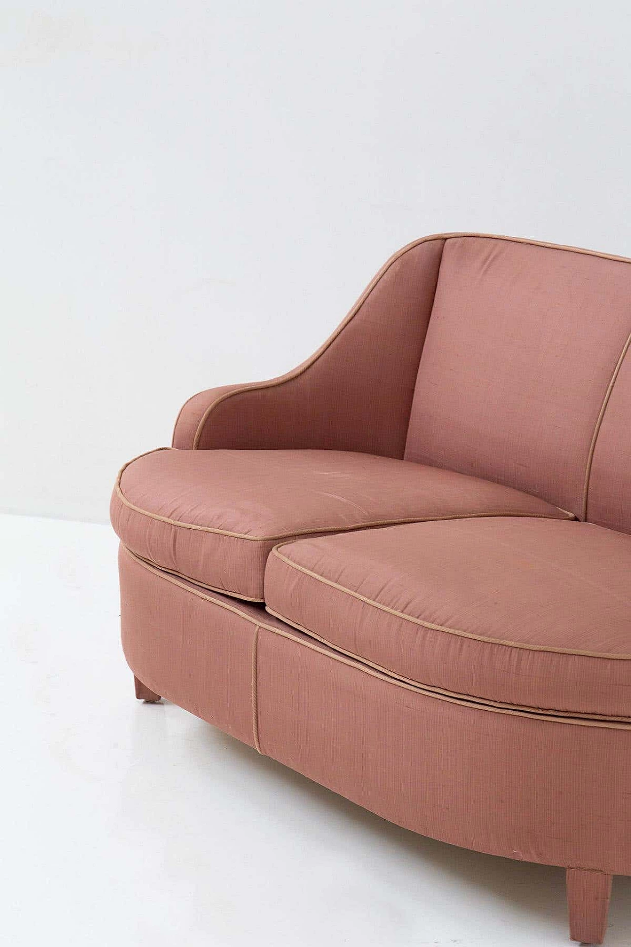 Two-seater fabric sofa attributed to Gio Ponti, 1950s 3