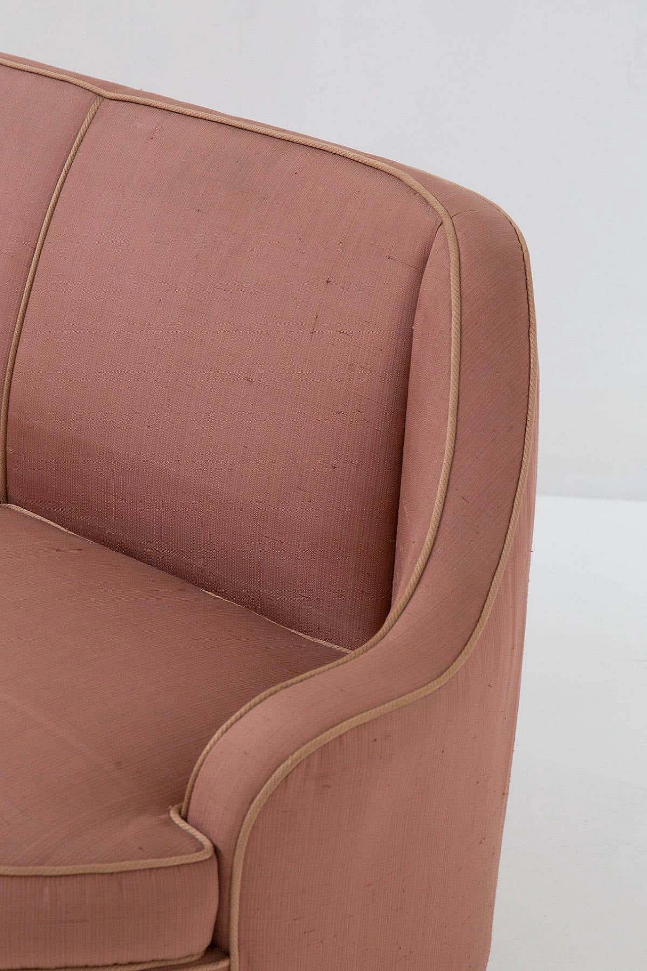 Two-seater fabric sofa attributed to Gio Ponti, 1950s 5