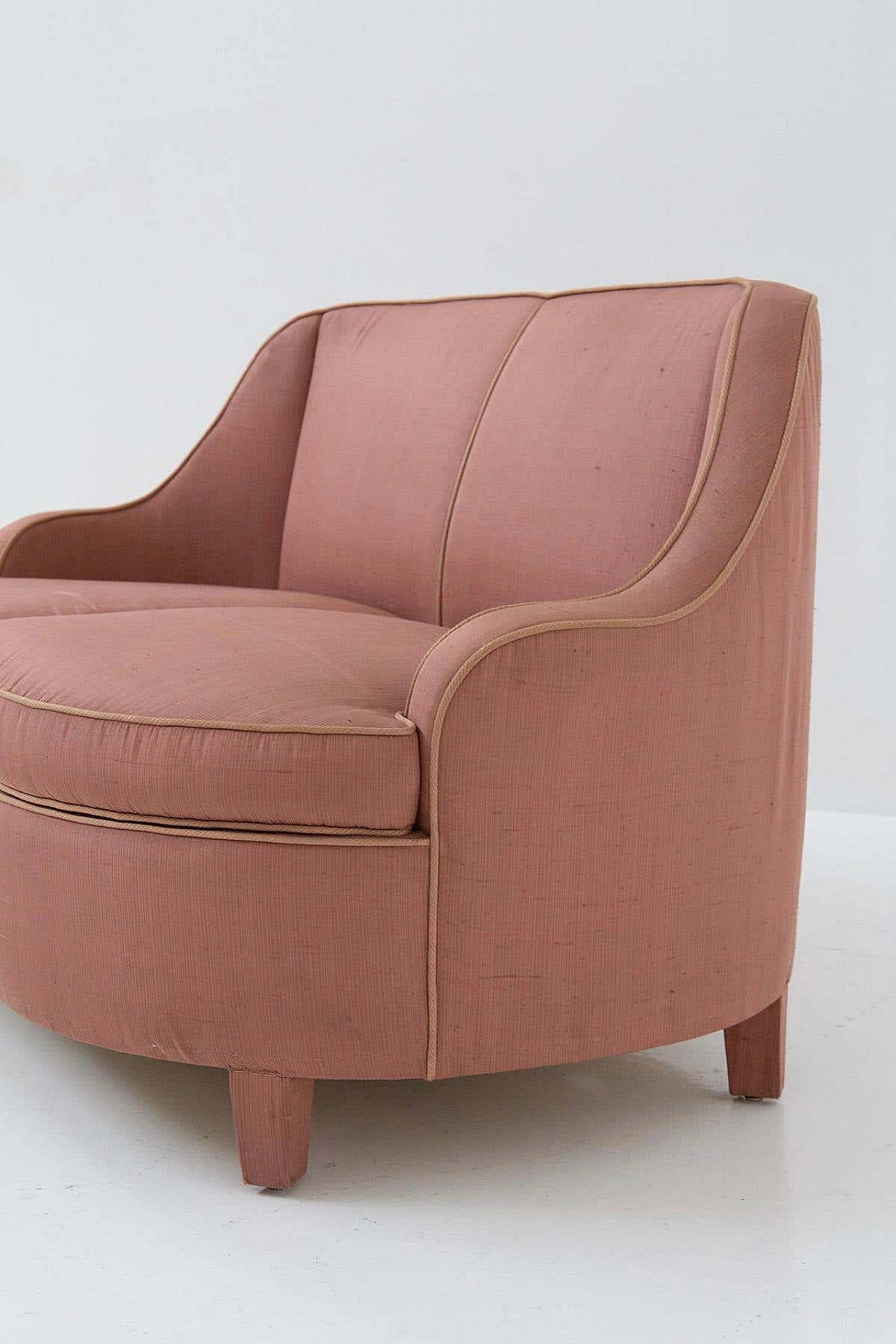 Two-seater fabric sofa attributed to Gio Ponti, 1950s 9