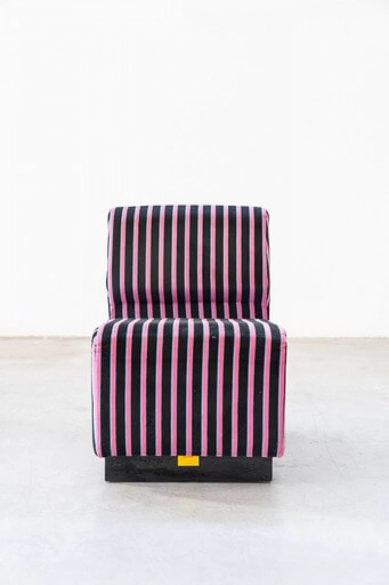 Striped fabric and plastic sofa with 13 modules by Cestari, 1990s 32
