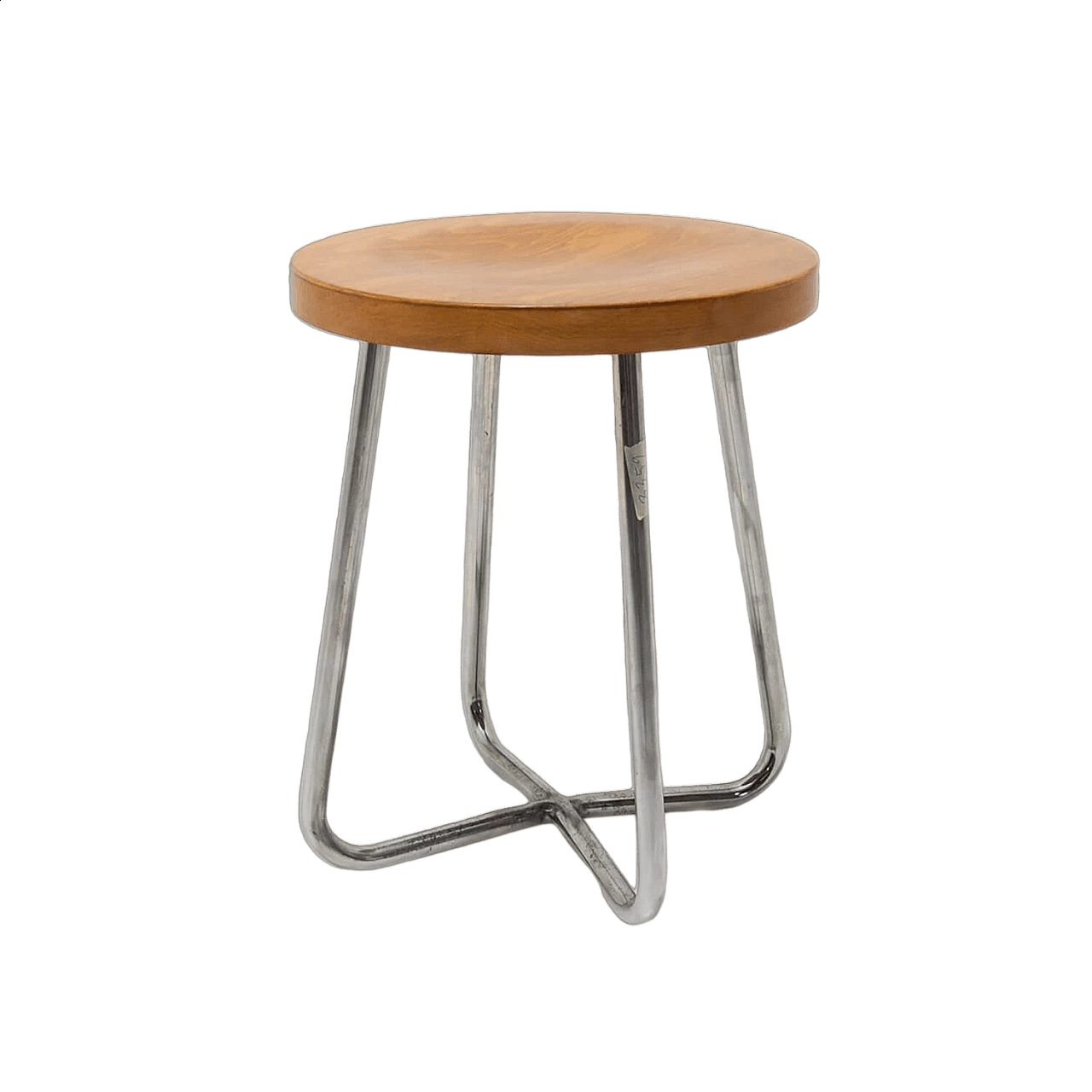 Bauhaus tubular stool by Robert Slezák, 1930s 16