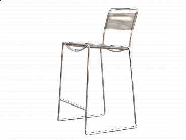 Spaghetti stool by design for Sintesi Italy production, 1970s