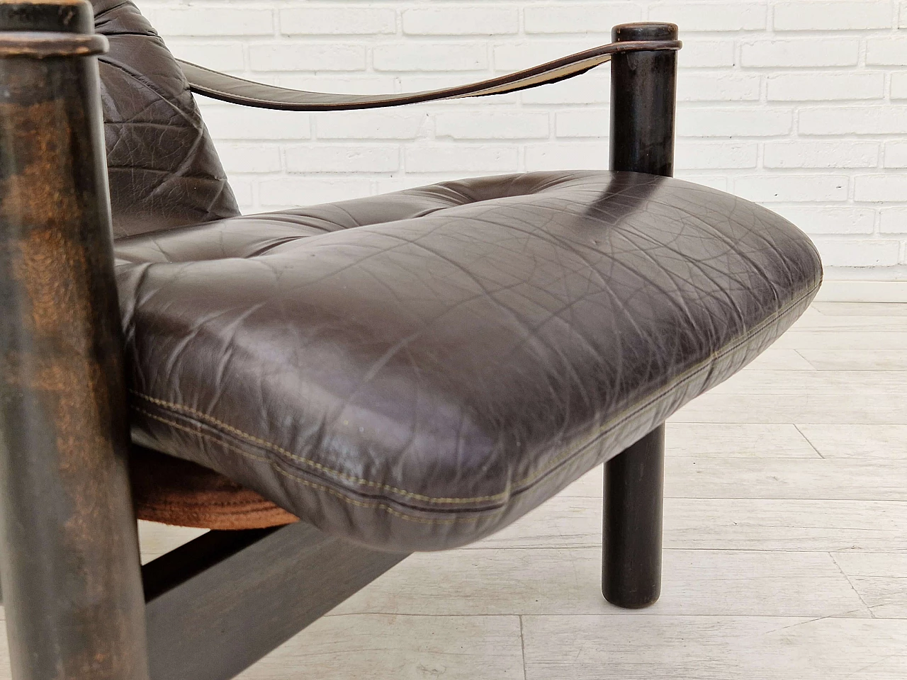 Armchair by Ebbe Gehl & Søren Nissen for Jeki Møbler Bramming, 1970s 7