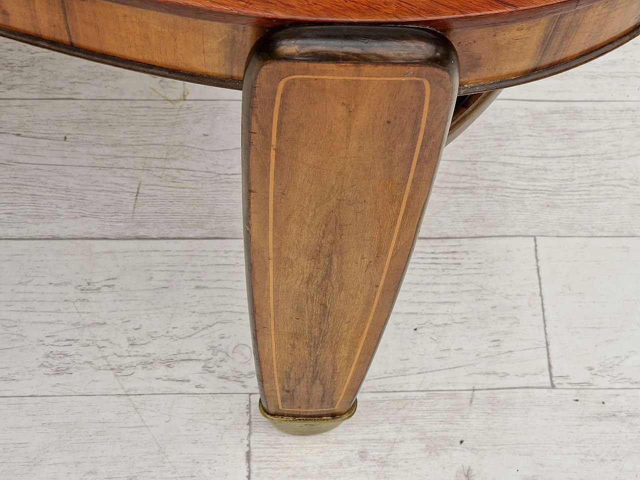 Art Deco teak and ash coffee table by Edmund Jørgensen, 1930s 2