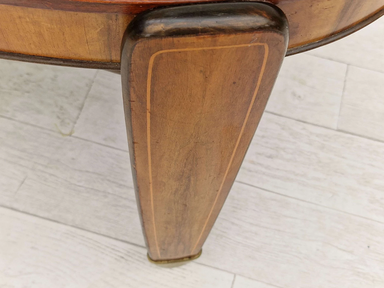 Art Deco teak and ash coffee table by Edmund Jørgensen, 1930s 7