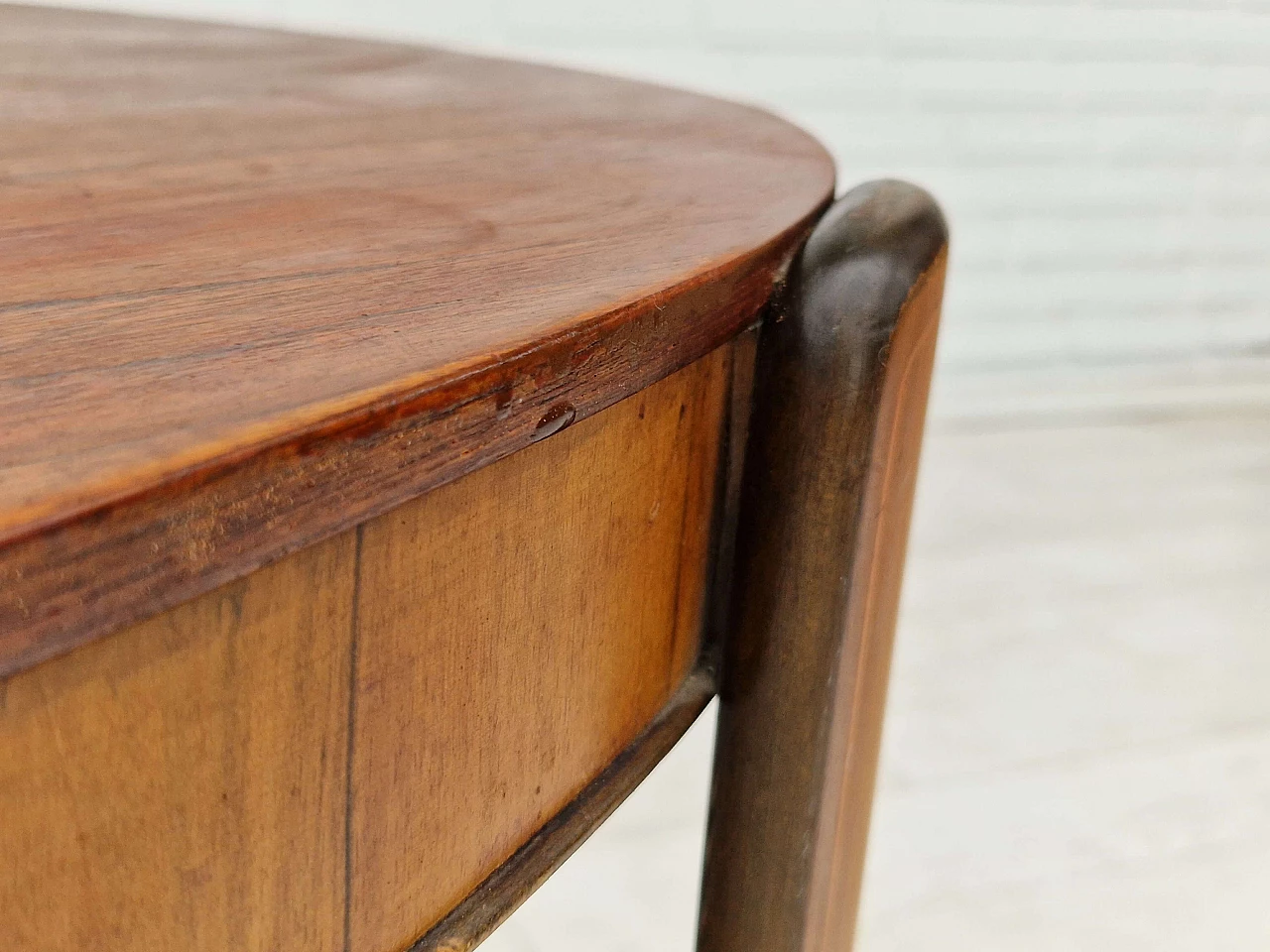 Art Deco teak and ash coffee table by Edmund Jørgensen, 1930s 11