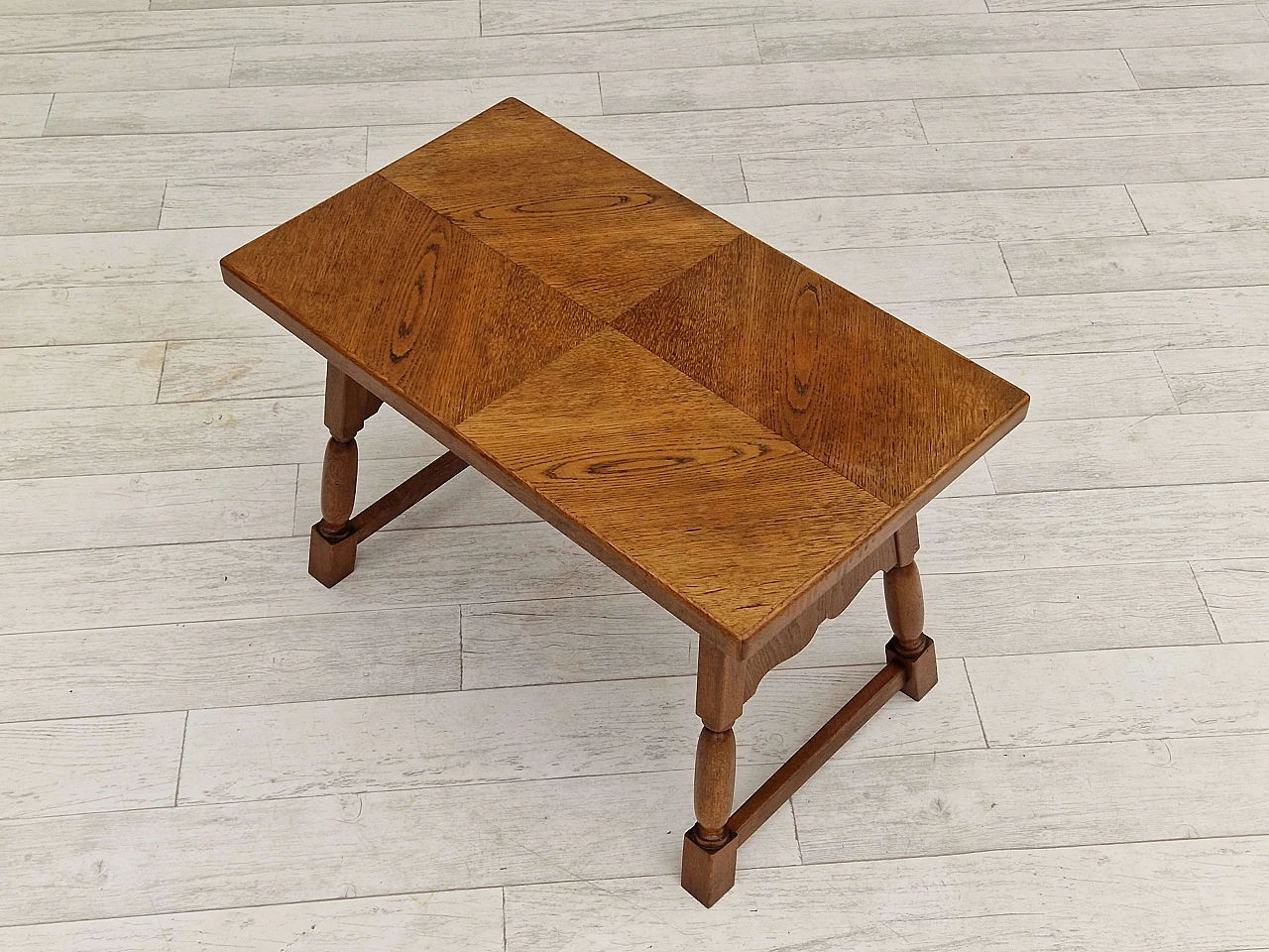 Danish oak coffee table, 1950s 6