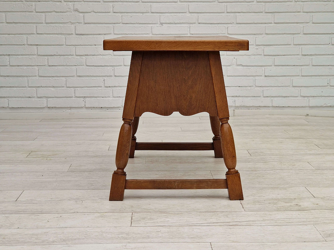 Danish oak coffee table, 1950s 9