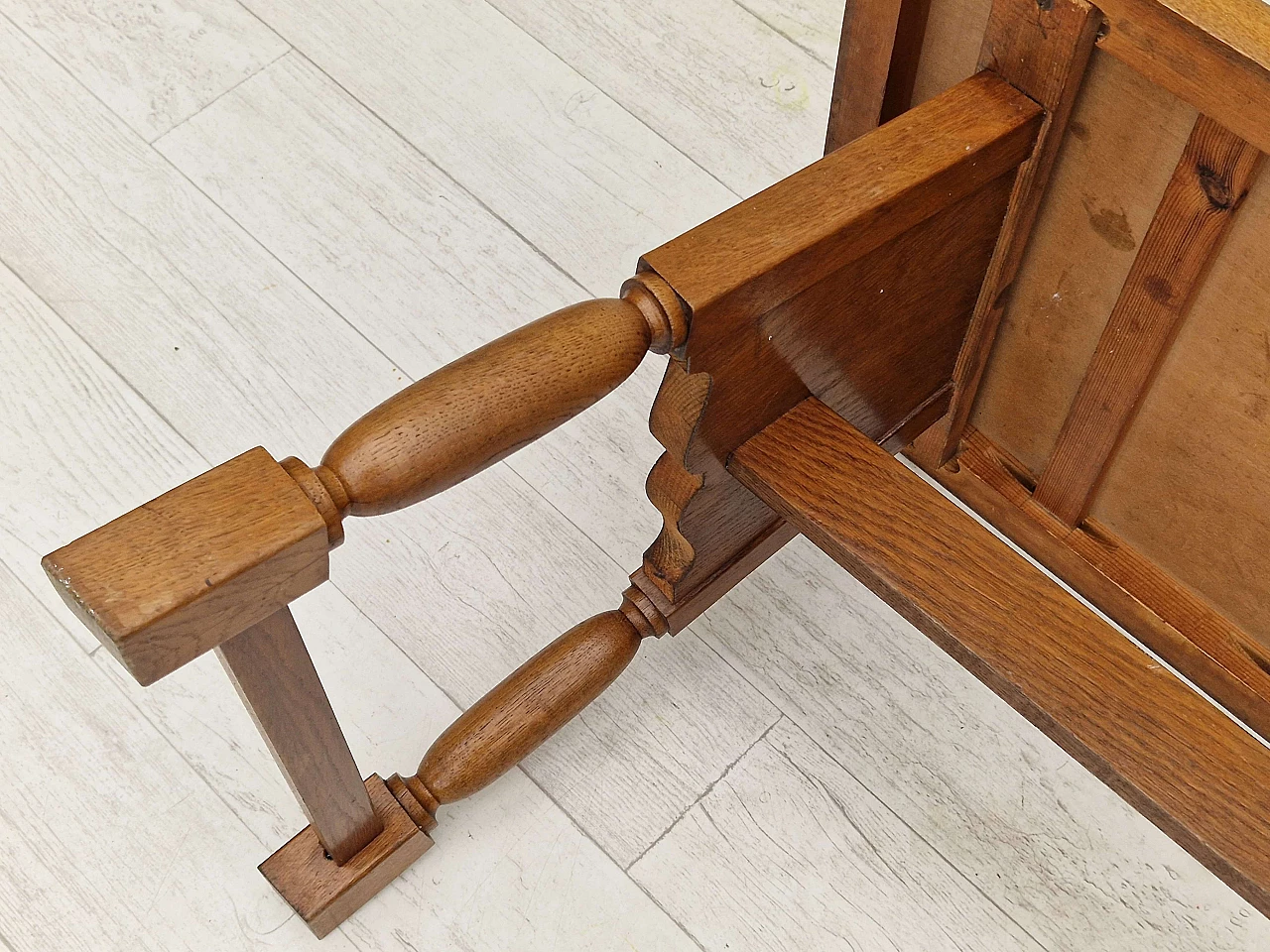 Danish oak coffee table, 1950s 12