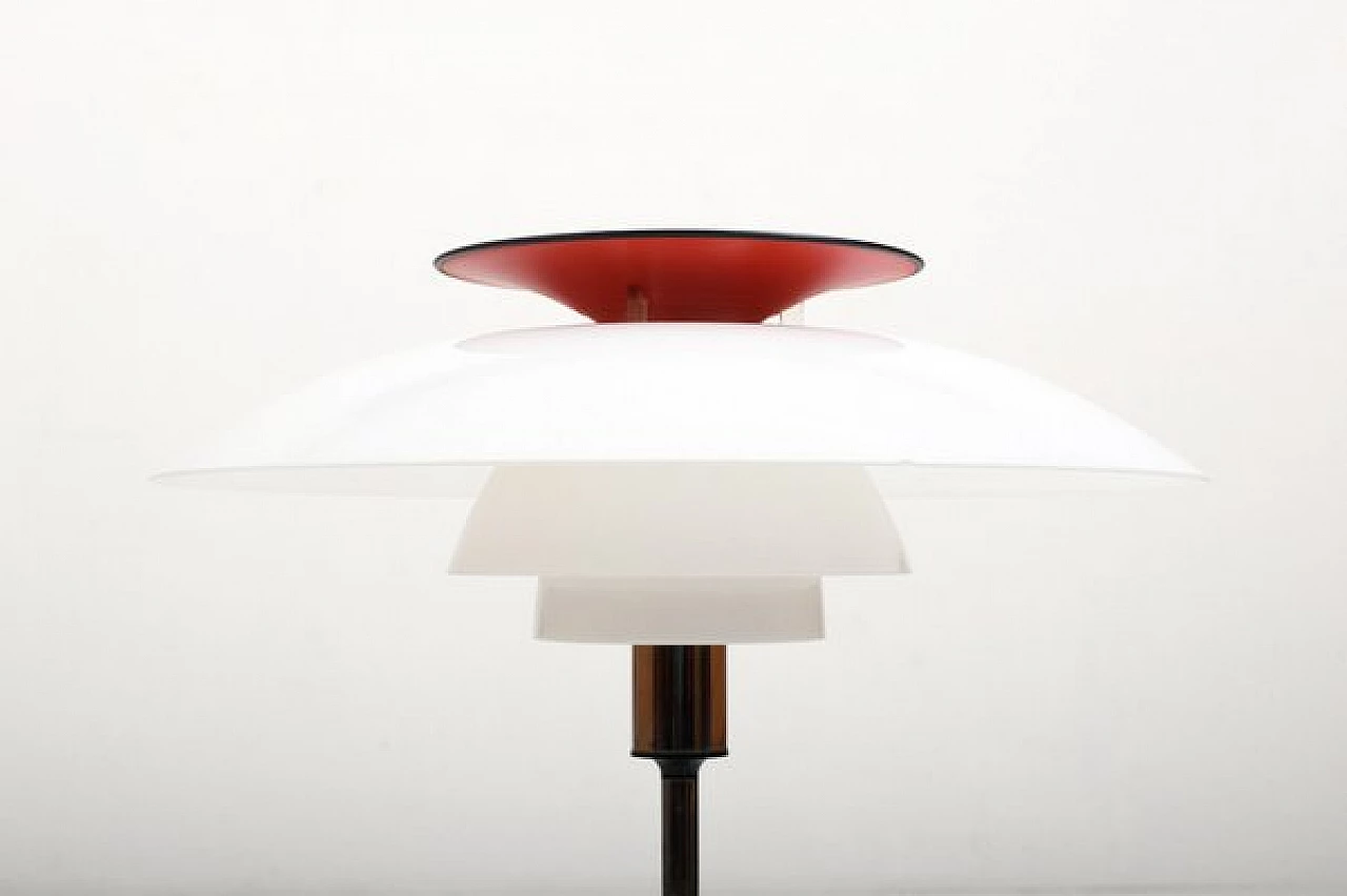 Lampada da tavolo PH80 di Poul Henningsen per Louis Poulsen, anni '80 2