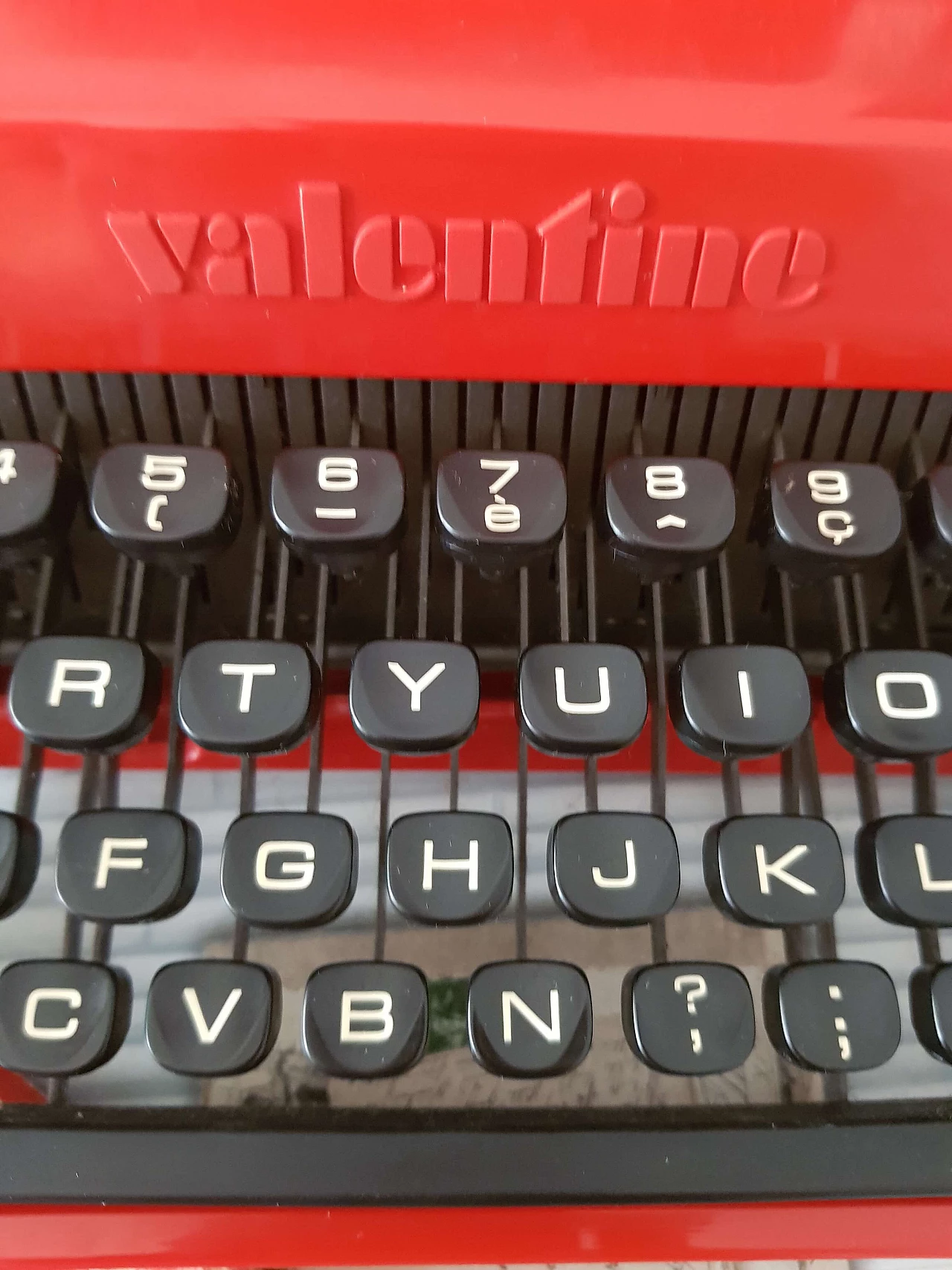 Valentine typewriter by Ettore Sottsass for Olivetti, 1960s 1