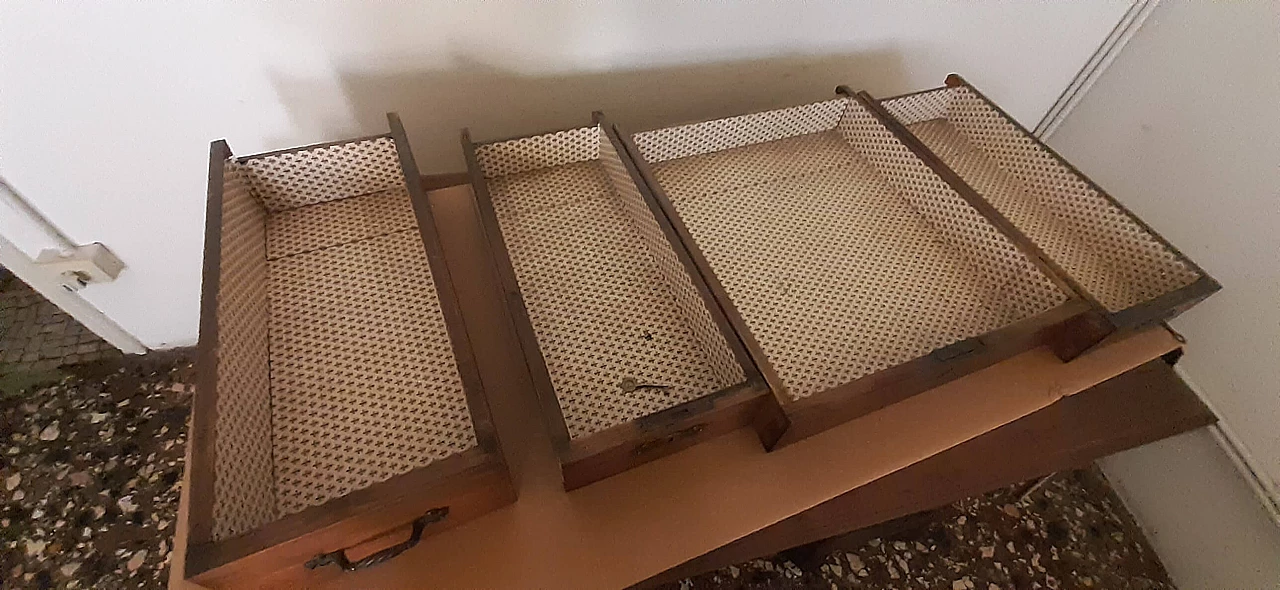 Scrivania in stile ministeriale decapata, anni '20 5