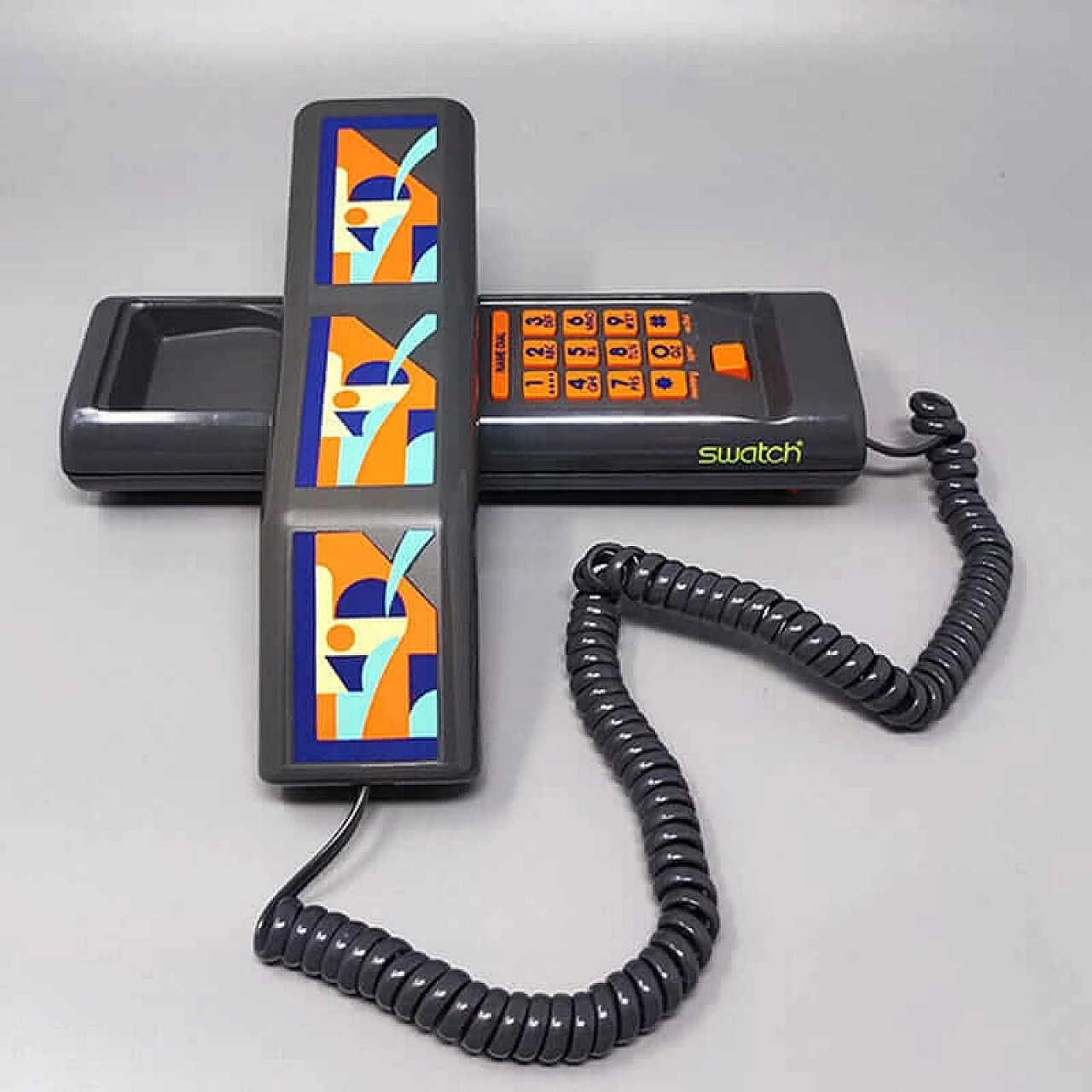 Deco Swatch Twin Phone landline phone, 1980s 4