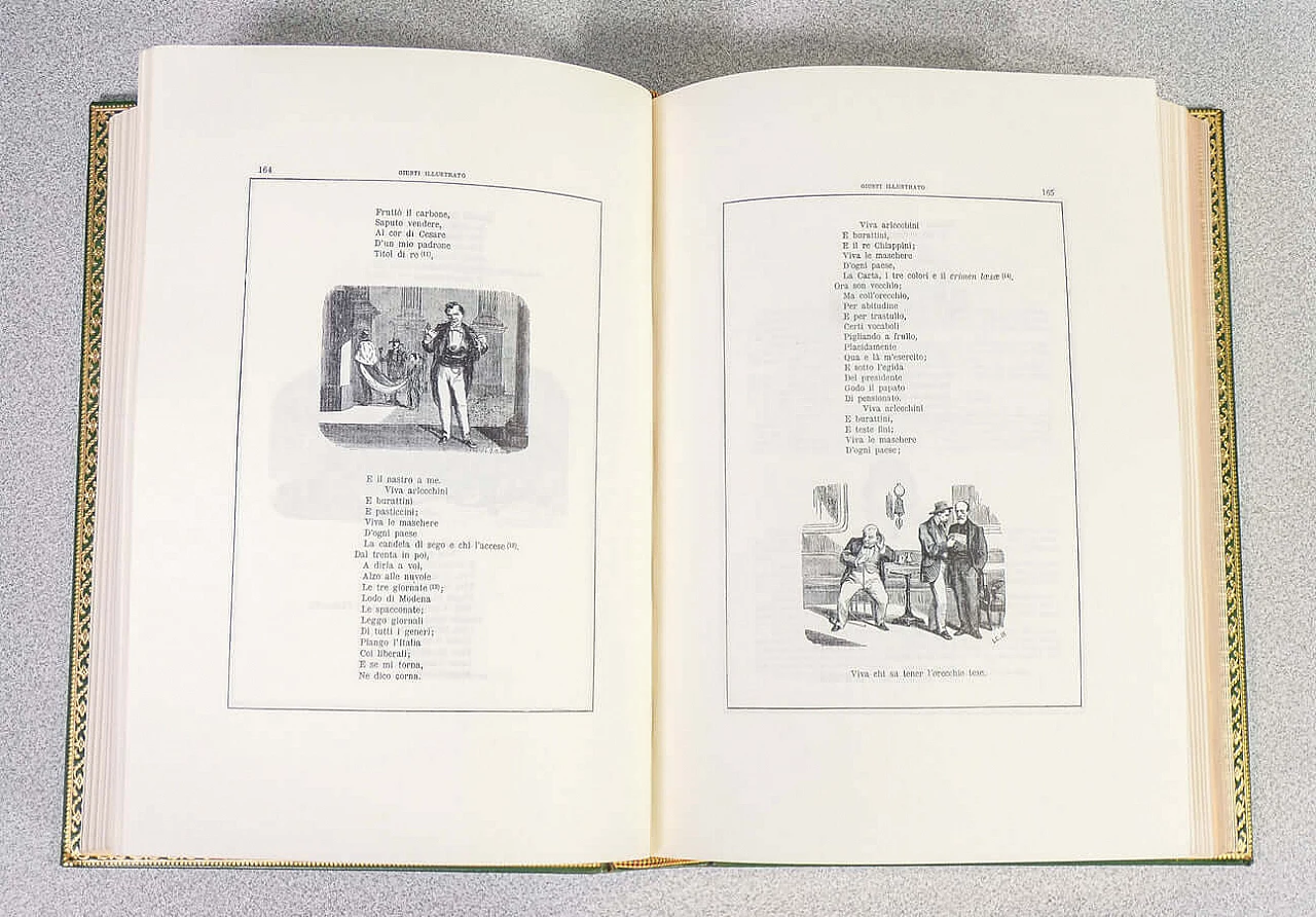 Libro di poesie di Giuseppe Giusti illustrate da A. Matarelli, 1969 7