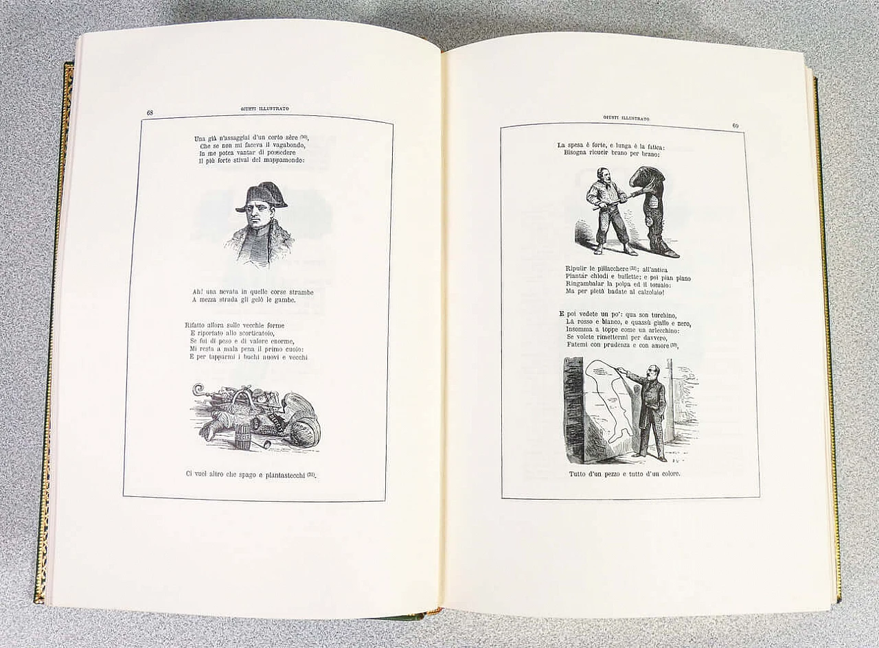 Libro di poesie di Giuseppe Giusti illustrate da A. Matarelli, 1969 10
