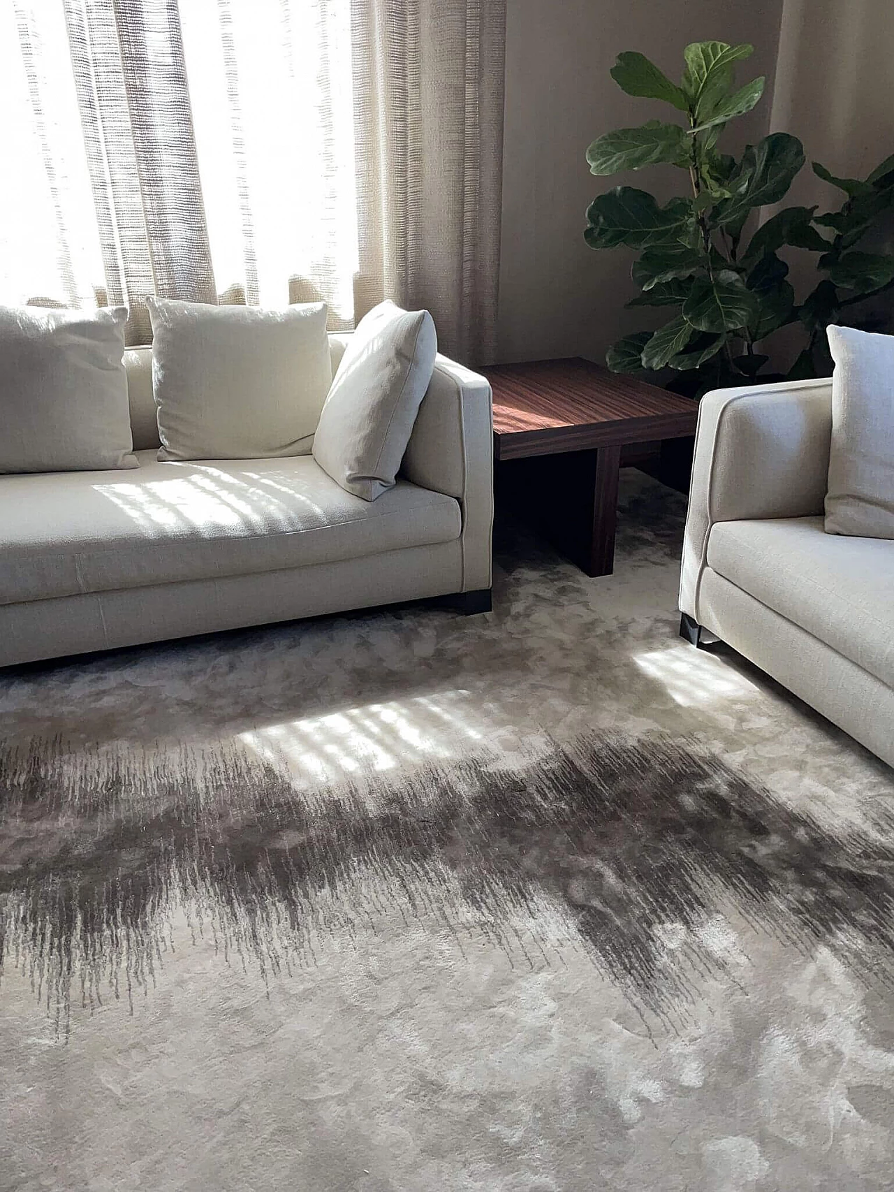 Coppia di tavolini in palissandro, anni 2000 2