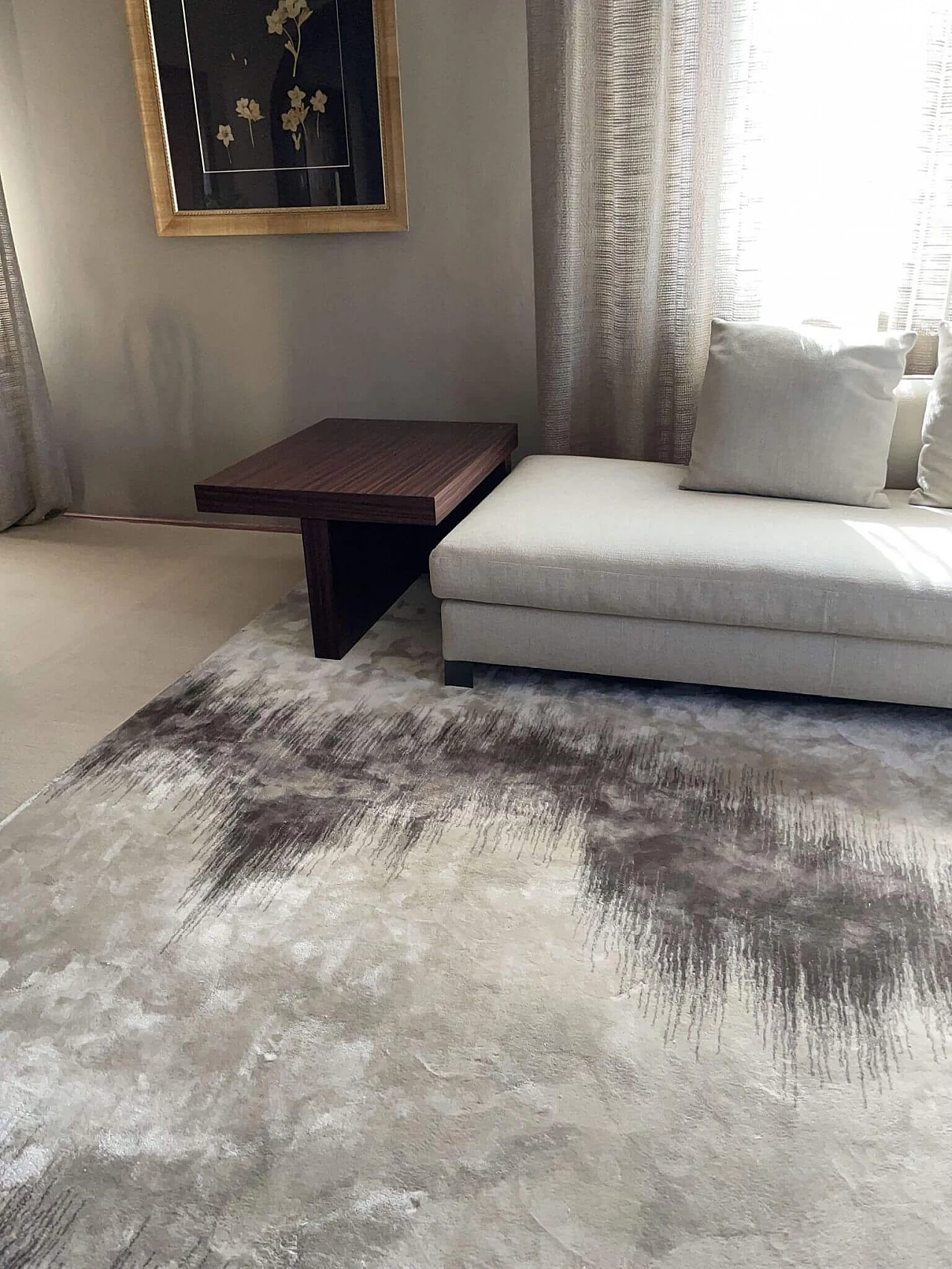 Coppia di tavolini in palissandro, anni 2000 3