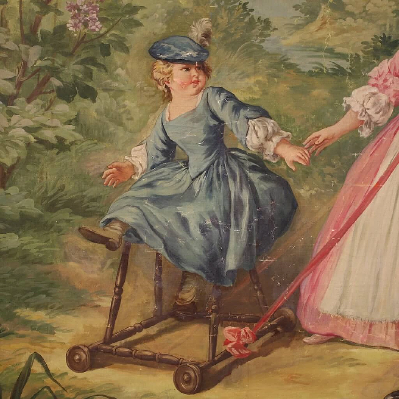 Walk in the park, oil painting on canvas 10