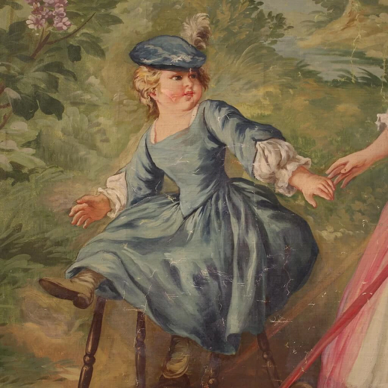 Walk in the park, oil painting on canvas 14