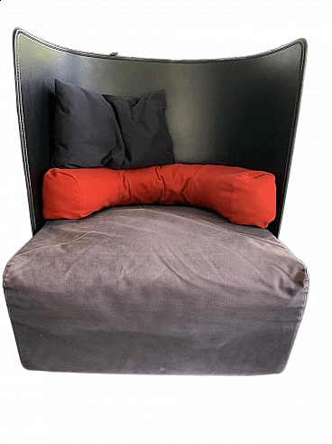 Poltrona Campiello 880 con ruote di Studio DDL per Zanotta, 1984